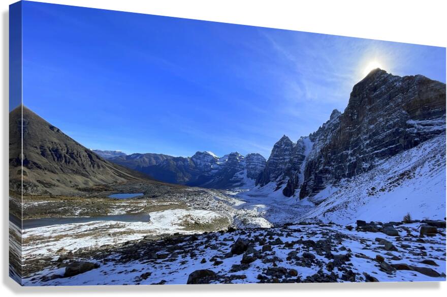 Valley of Ten Peaks Canvas Print