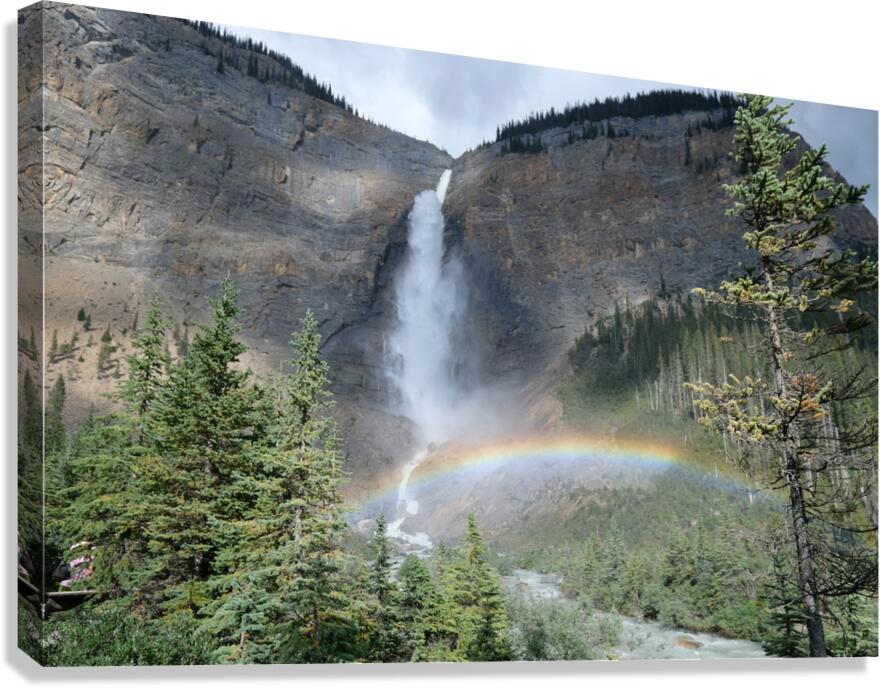 Takakkaw Falls  1 Canvas Print