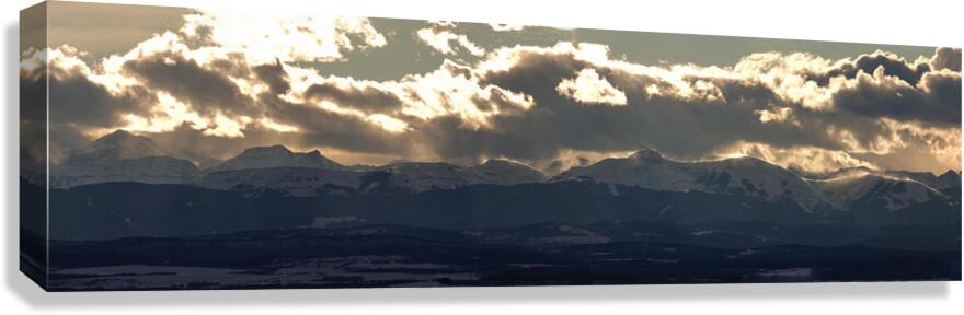 Cathedral of Light — Front Range Canvas Print