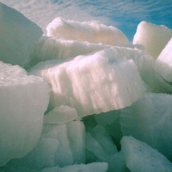 Ice Pressure Ridges Gulf of Riga