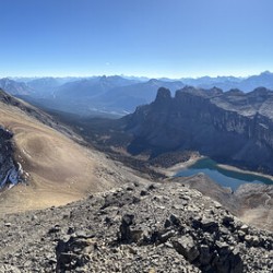 Helena Ridge & Castle Mountain panorama