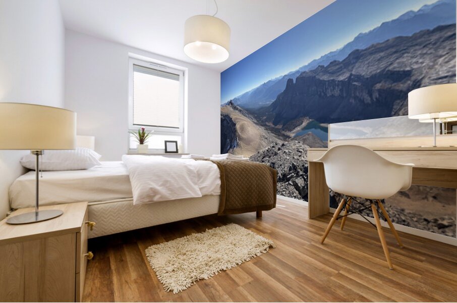 Helena Ridge & Castle Mountain panorama Mural print