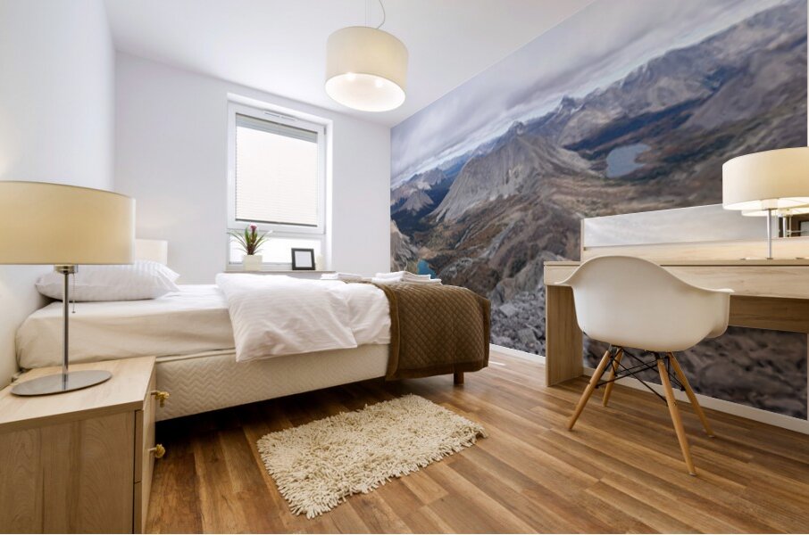 Panorama of Skoki Mural print