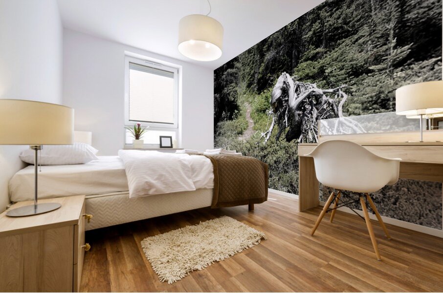 Jimmy Simpson Jr. Mural print