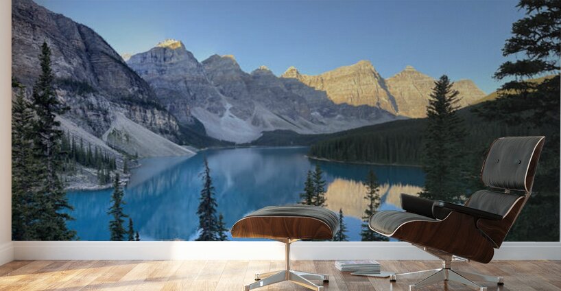 Morain Lake Morning Wall Murals