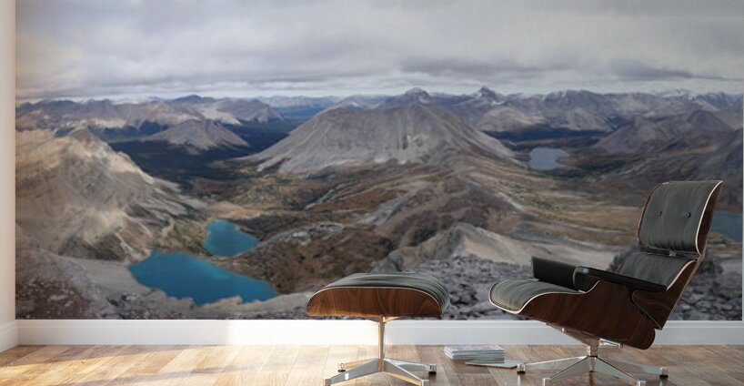 Panorama of Skoki Wall Murals