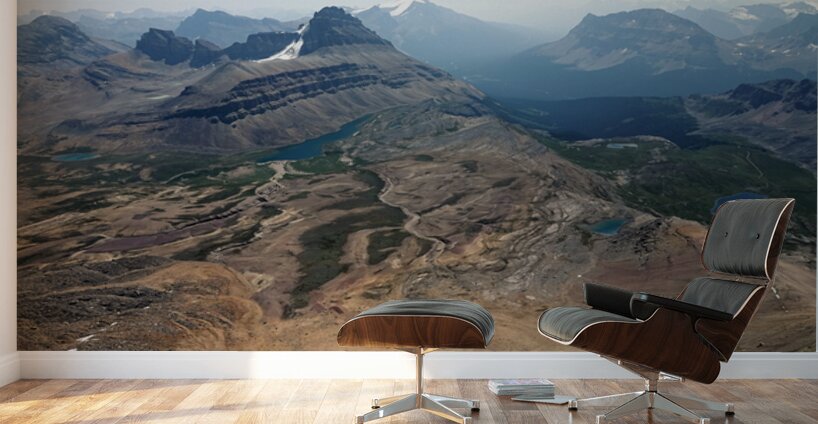 South-East view from Cirque Peak Wall Murals