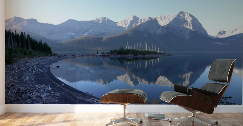 Upper Kananaskis Lake early morning Wall Murals