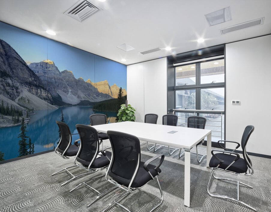 Morain Lake Morning Wall Printing