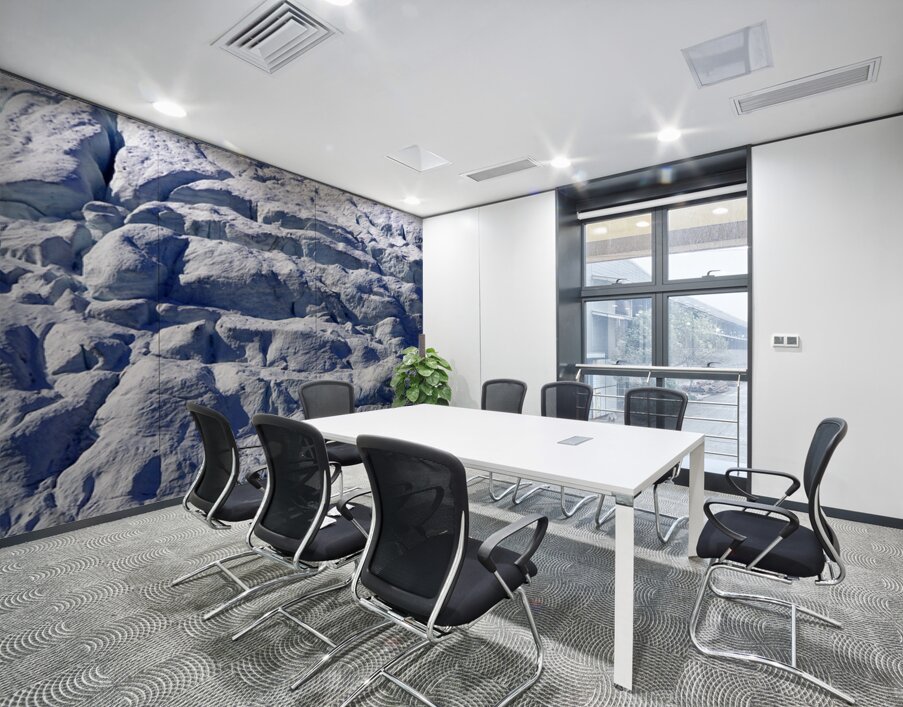 Athabaska Glacier Wall Printing