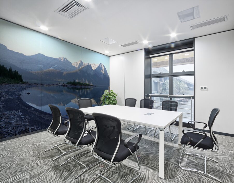 Upper Kananaskis Lake early morning Wall Printing