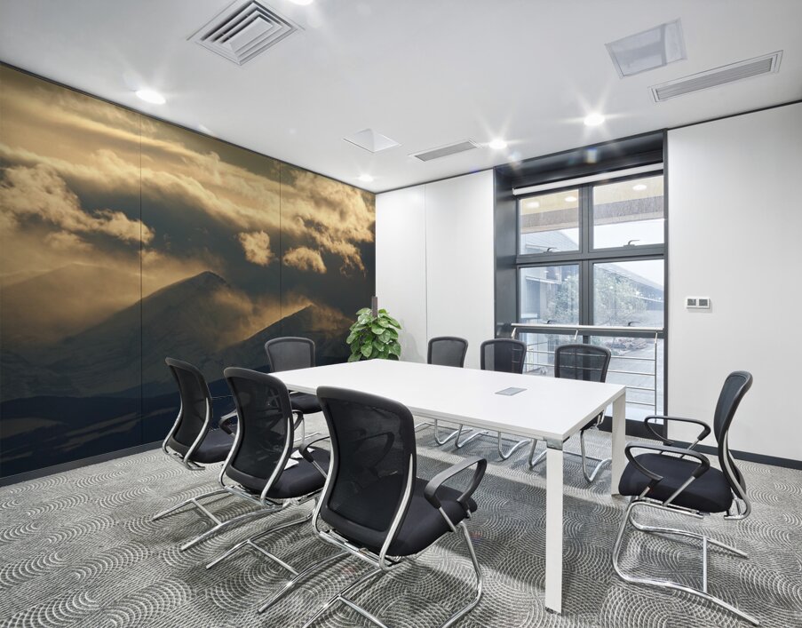 Veil Over the Front Range Wall Printing