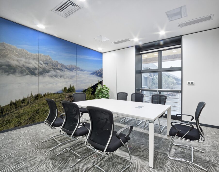 Inversion above Spray Lakes 2 Wall Printing