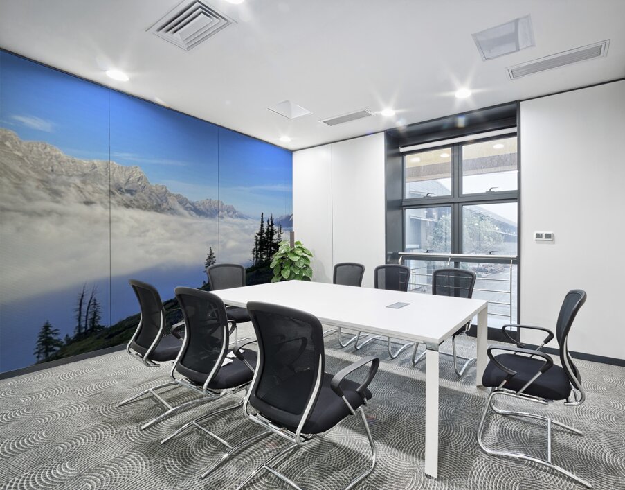 Inversion above Spray Lakes 1 Wall Printing