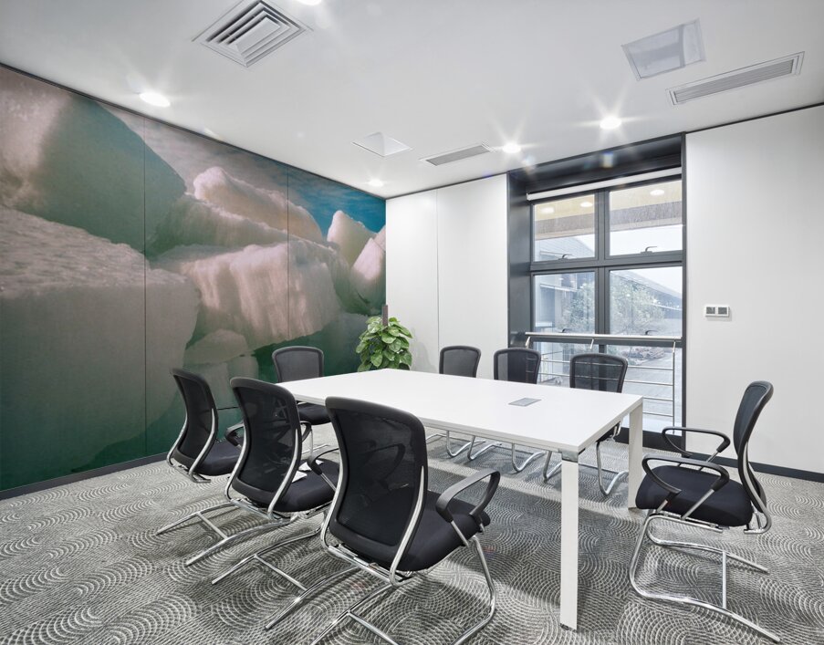 Ice Pressure Ridges Gulf of Riga Wall Printing