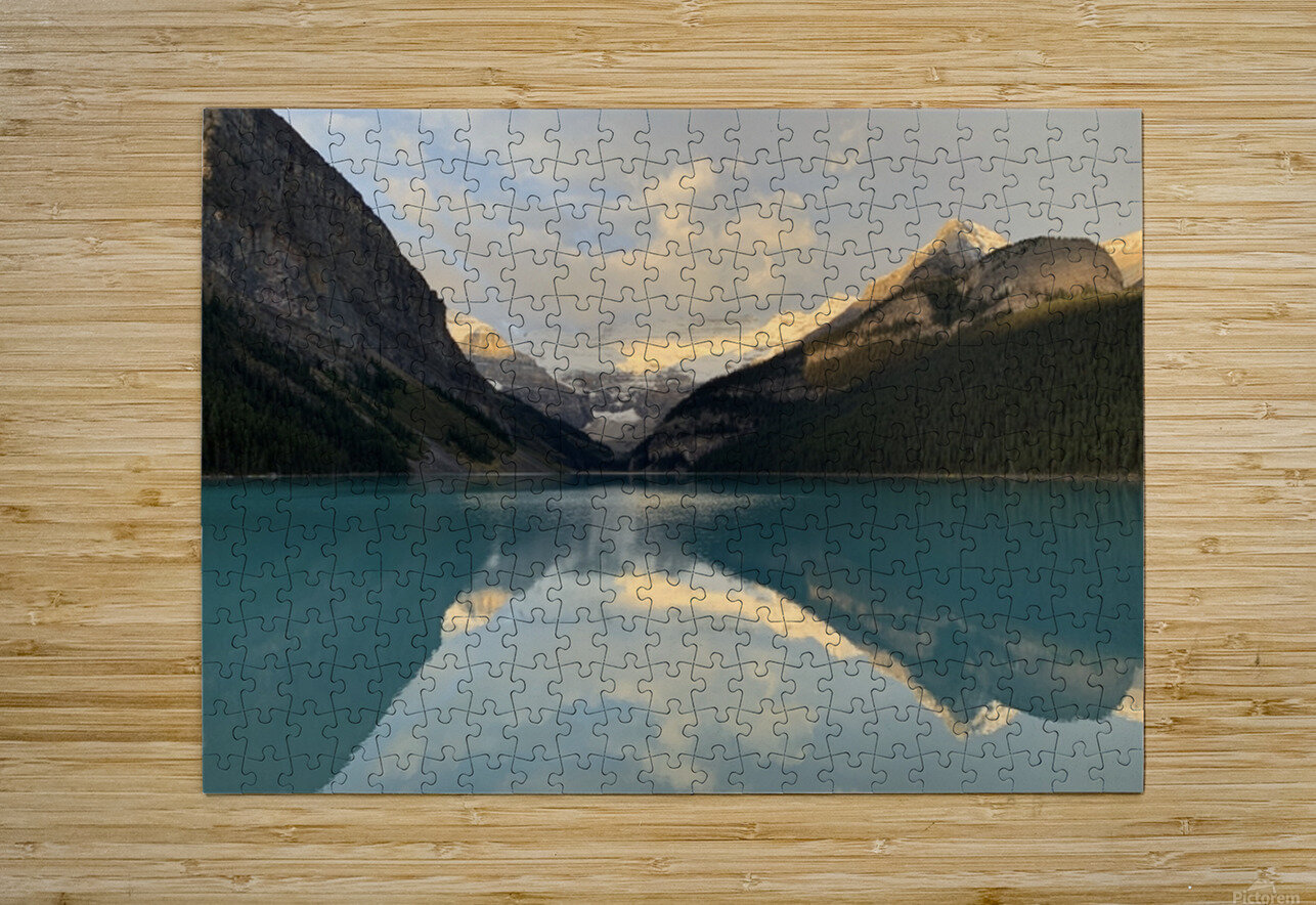 Lake Louise alpenglow reflection Danilov Alpine Works Puzzle printing
