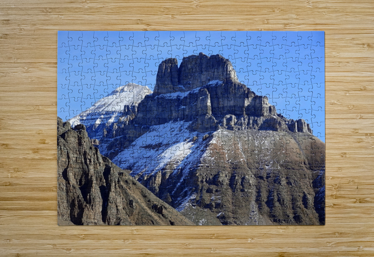 Eiffel and Temple Mountains Danilov Alpine Works Puzzle printing