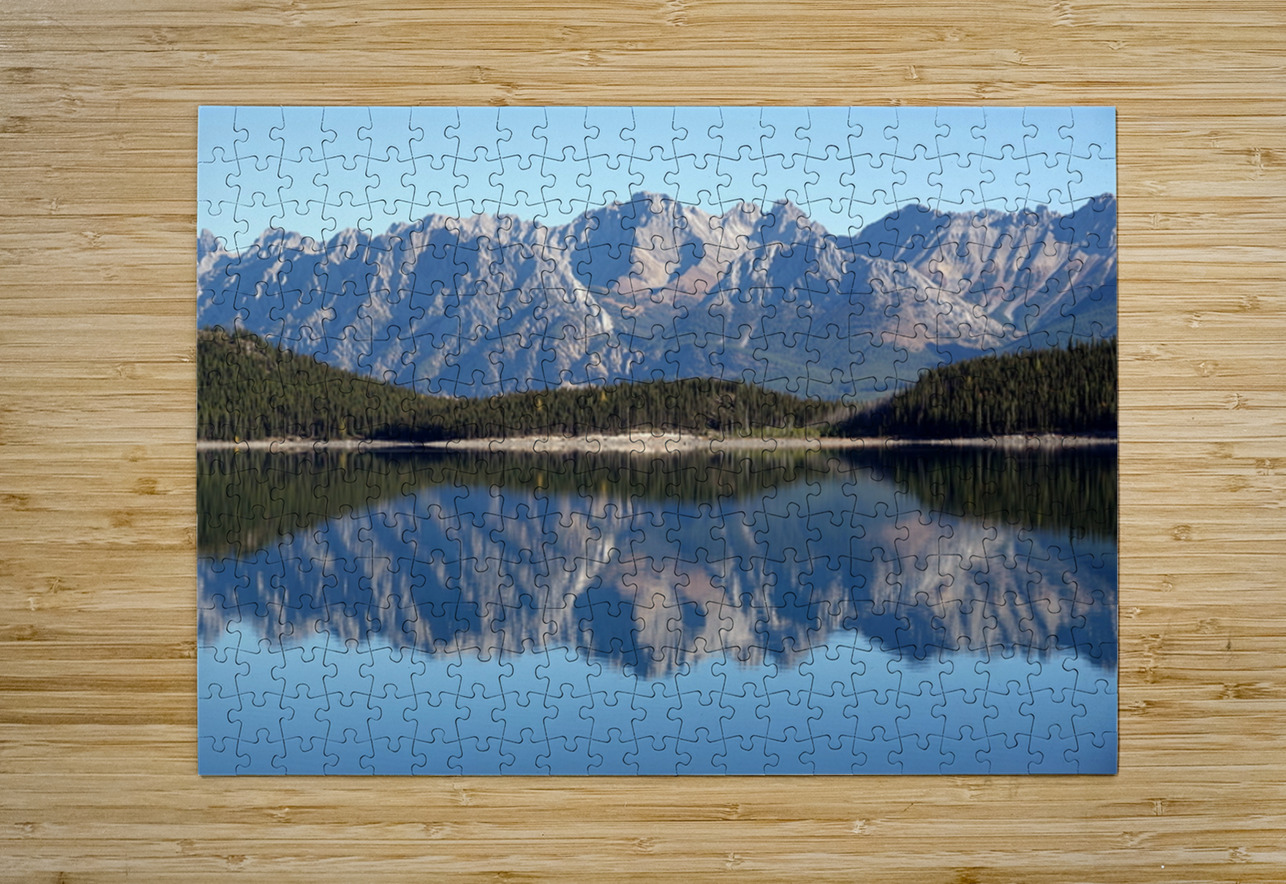 Upper Kananaskis Lake reflection 1 Danilov Alpine Works Puzzle printing