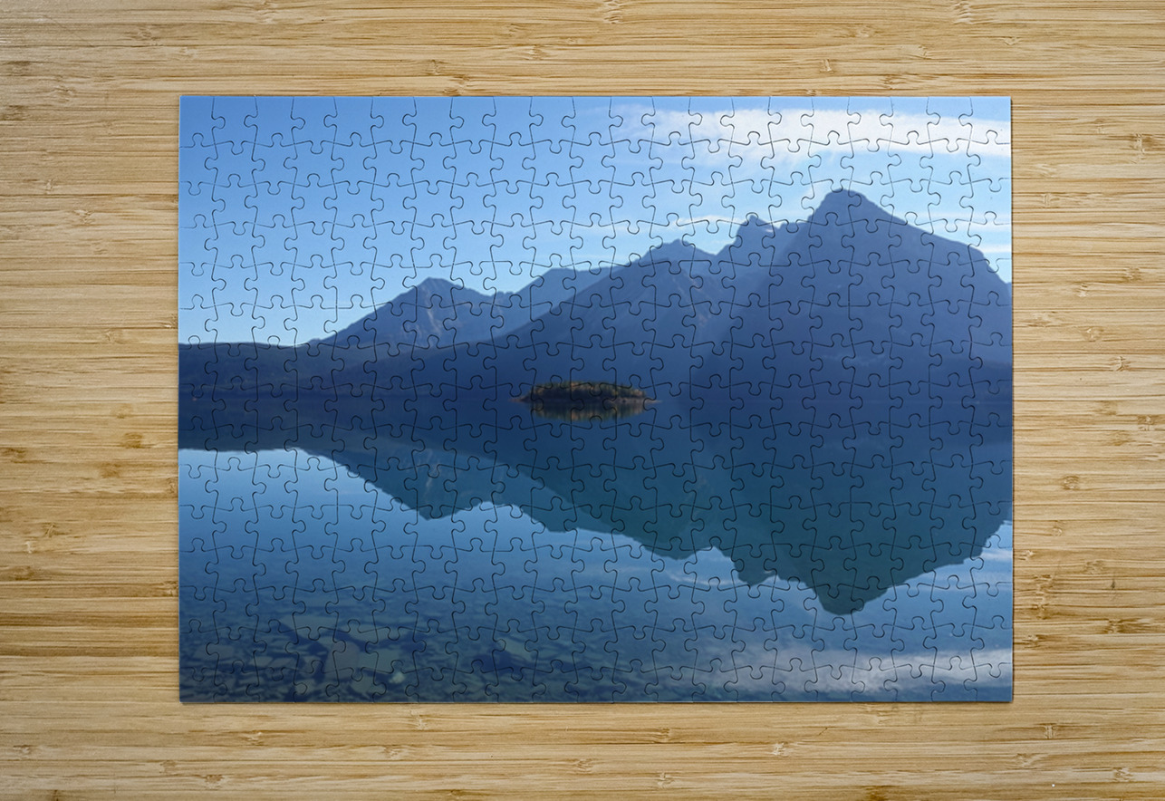 Upper Kananaskis lake reflection 2 Danilov Alpine Works Puzzle printing