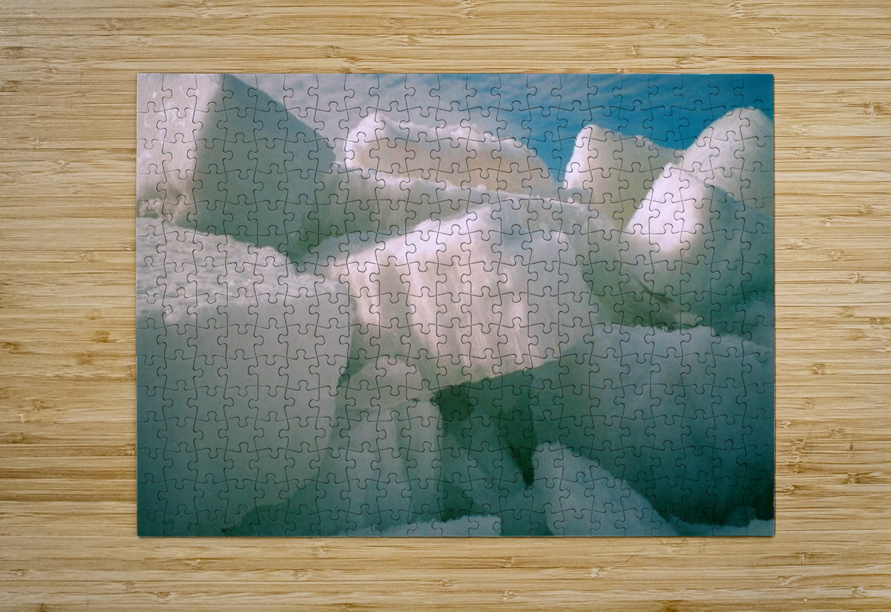 Ice Pressure Ridges Gulf of Riga Danilov Alpine Works Puzzle printing