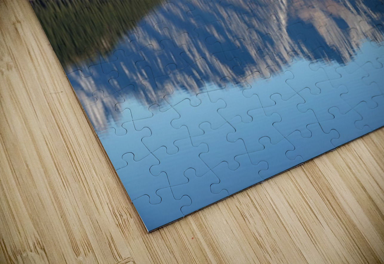 Upper Kananaskis Lake reflection 1 Danilov Alpine Works Puzzle