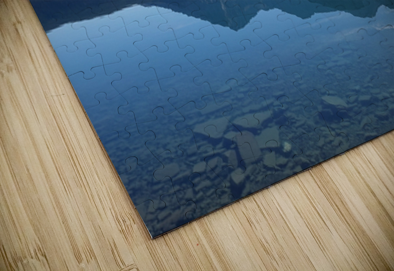Upper Kananaskis lake reflection 2 Danilov Alpine Works Puzzle