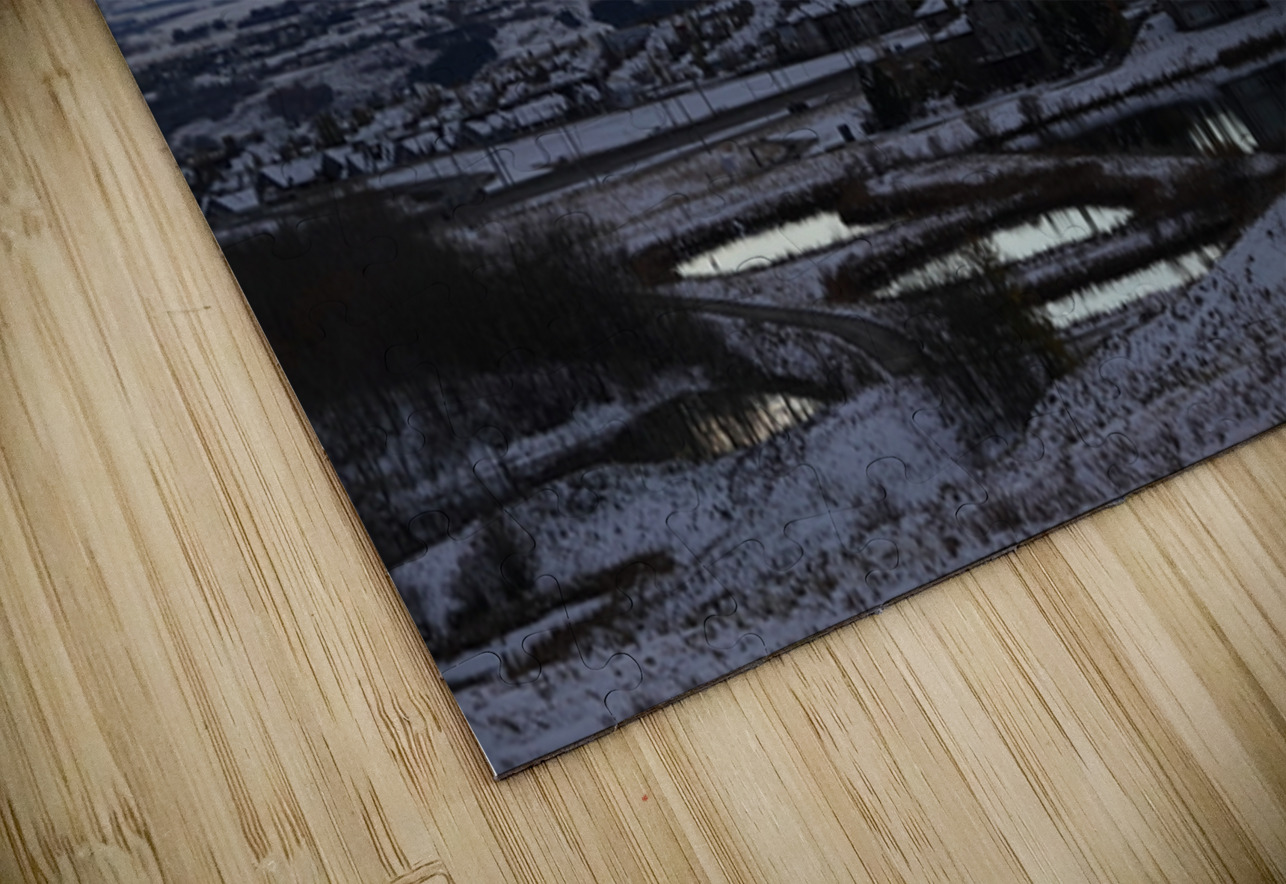 Front Range from Northwest Calgary Danilov Alpine Works Puzzle